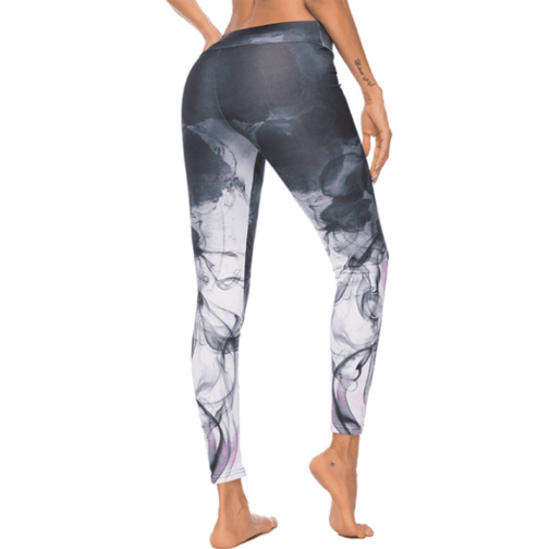 Workout Yoga Gym Fitness Pants Leggings (AF-521FL) - Image 4