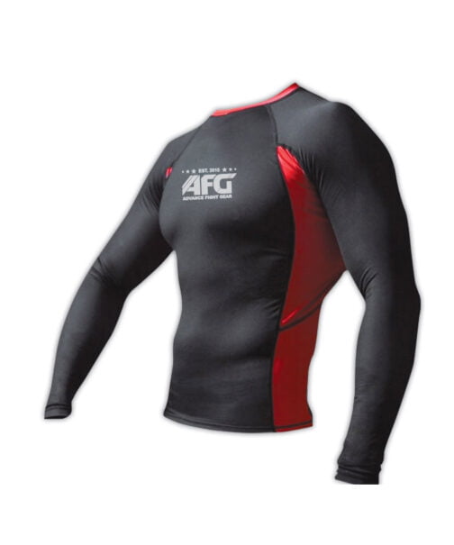 MMA-Rash-Guard-Made-of-Lycra-(AF-341MG)